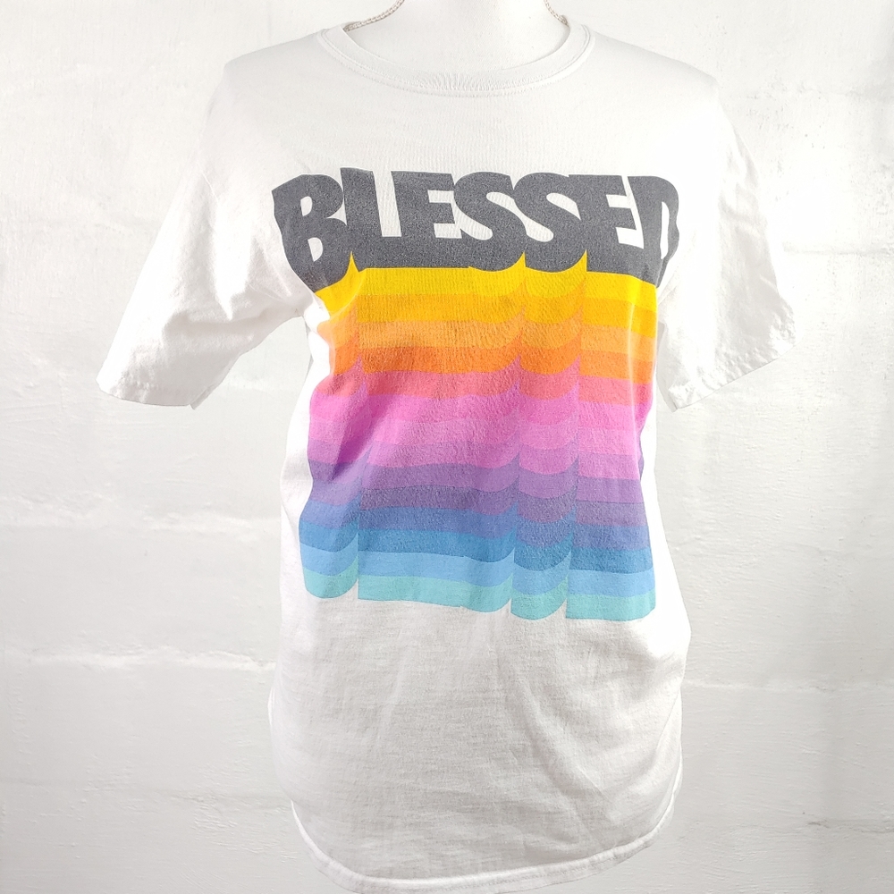 DOM GRAPHIC PRINT BLESSED T SHIRT (198)